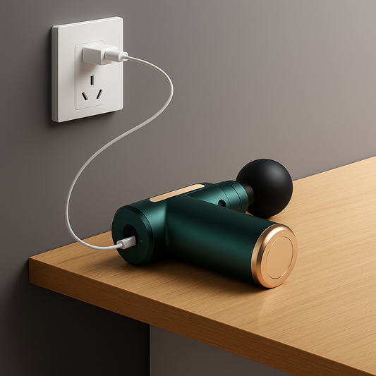 Mini Pistola de Masaje Recargable