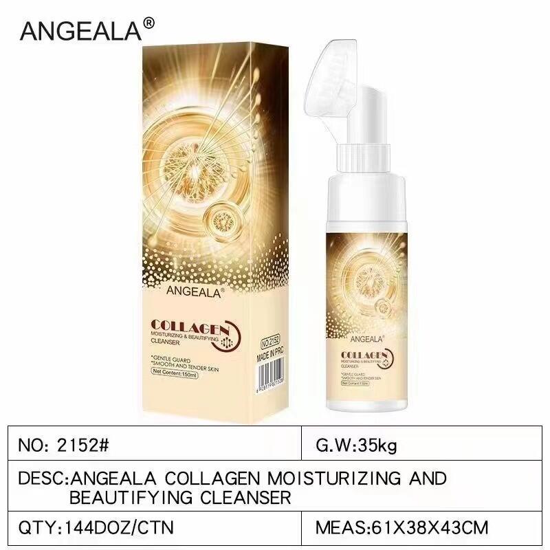 Limpiador Desmaquillante Con Colageno 150ml Angeala