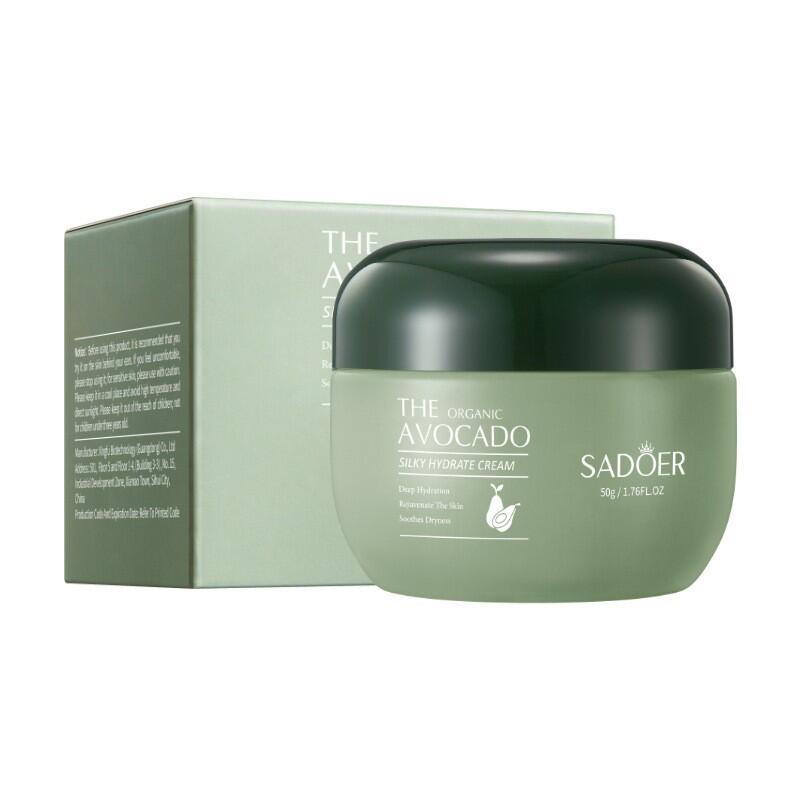 Crema Hidratante Sedosa de Aguacate Orgánico 50ml Sadoer