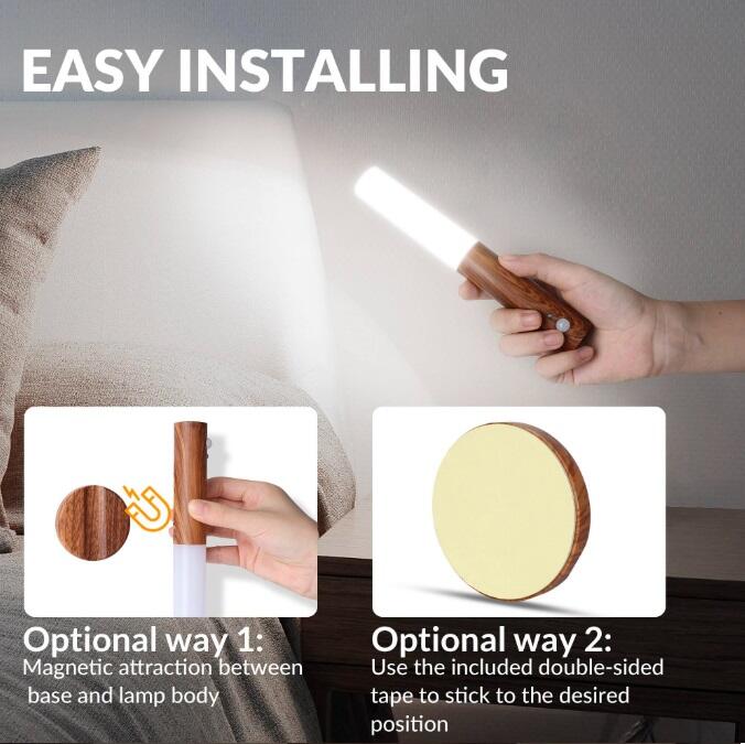 Luz LED Magnética con Sensor de Movimiento