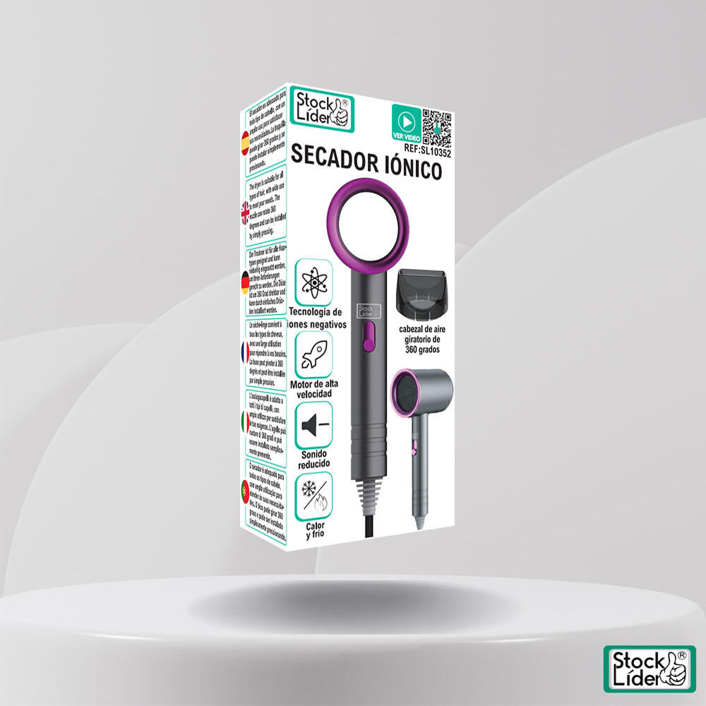 Secador de Pelos Iónico