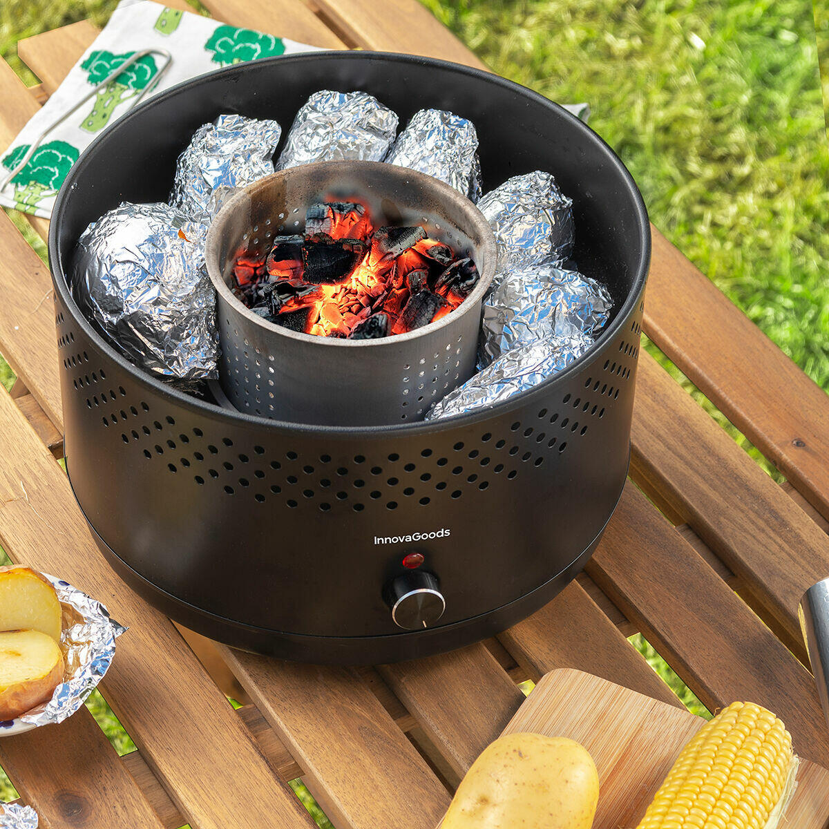 Barbacoa de Carbón Portátil