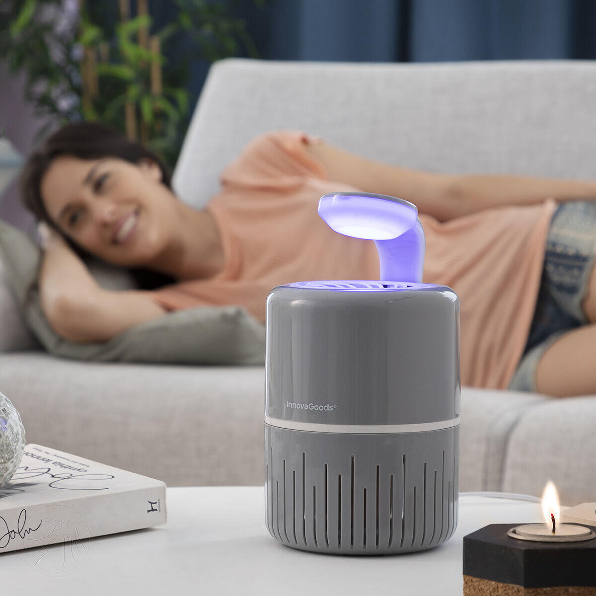 Lámpara Antimosquitos