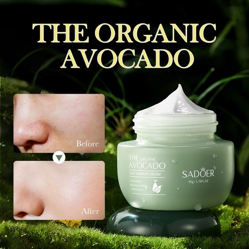 Crema Hidratante Sedosa de Aguacate Orgánico 50ml Sadoer