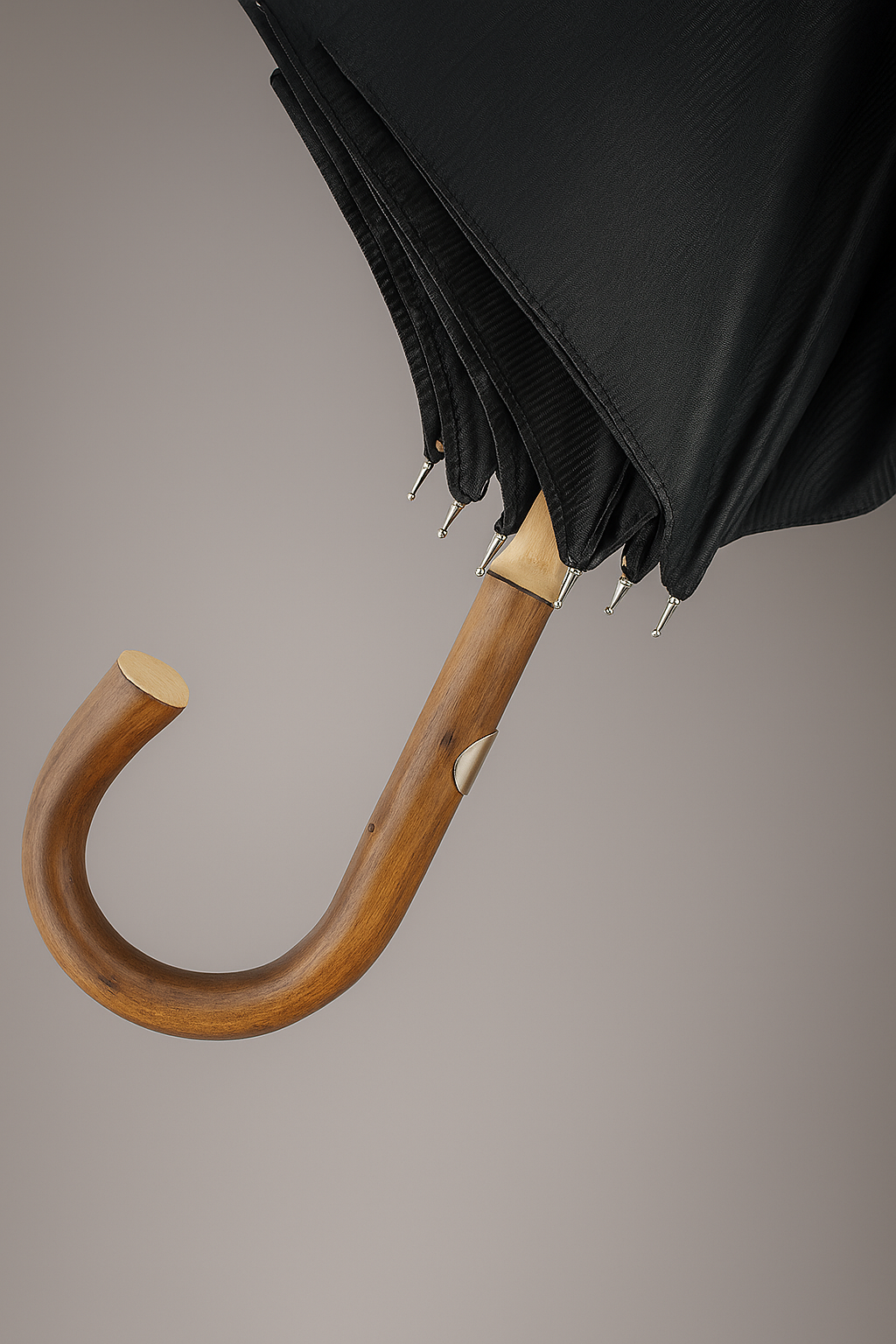 Paraguas Negro Automático