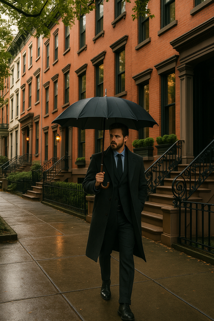 Paraguas Negro Automático