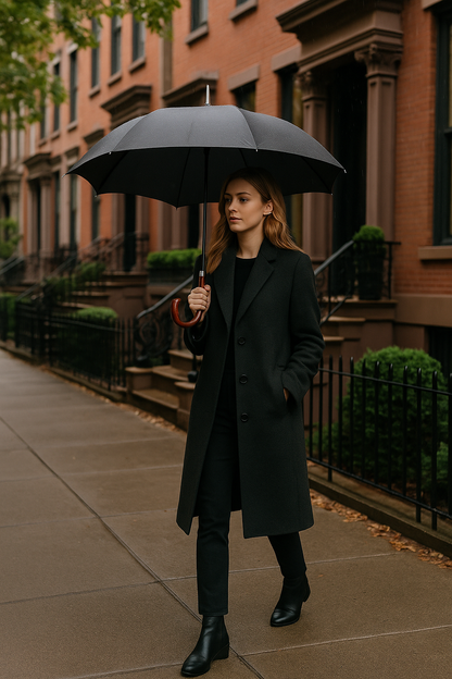 Paraguas Negro Automático