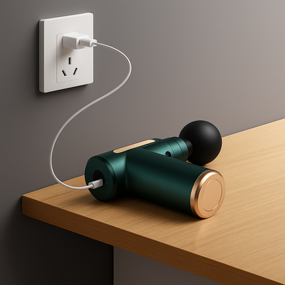 Mini Pistola de Masaje Recargable