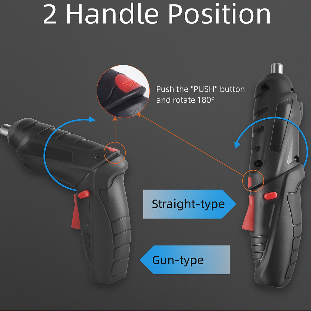 Destornillador Eléctrico Multifunción