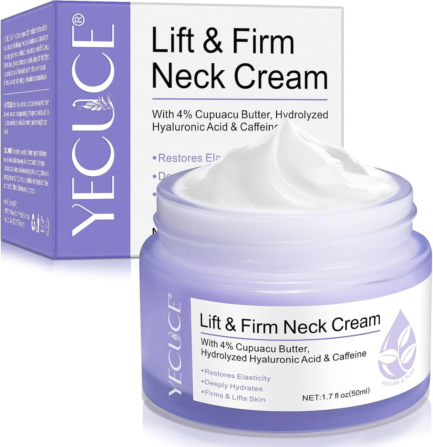 Crema Antienvejecimiento Para el Cuello y Escote YECUCE 50ml