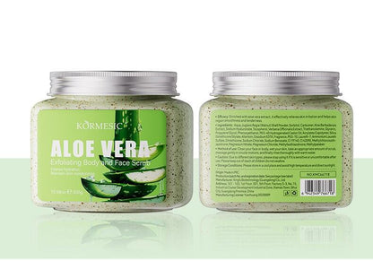 Exfoliante Corporal de Aloe Vera 300gr Kormesic