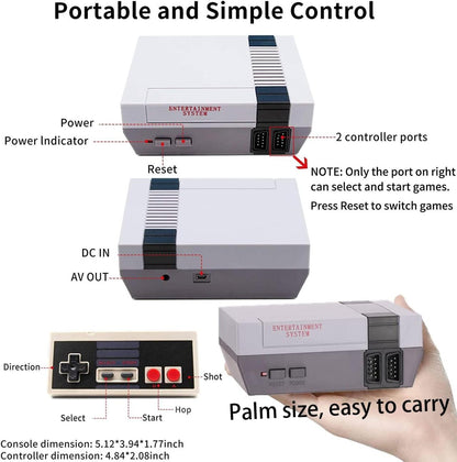 Consola Retro con 620 Juegos