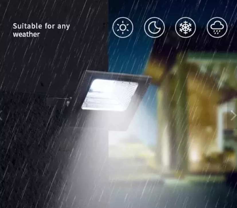 Foco LED 300W con Placa Solar