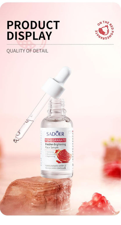 Sérum Facial Iluminador y Refrescante de Granada 50ml Sadoer