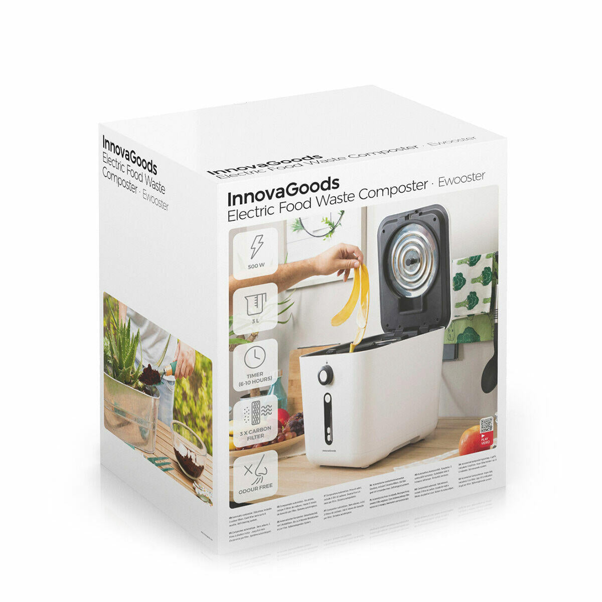 Compostador Eléctrico de Cocina 3L