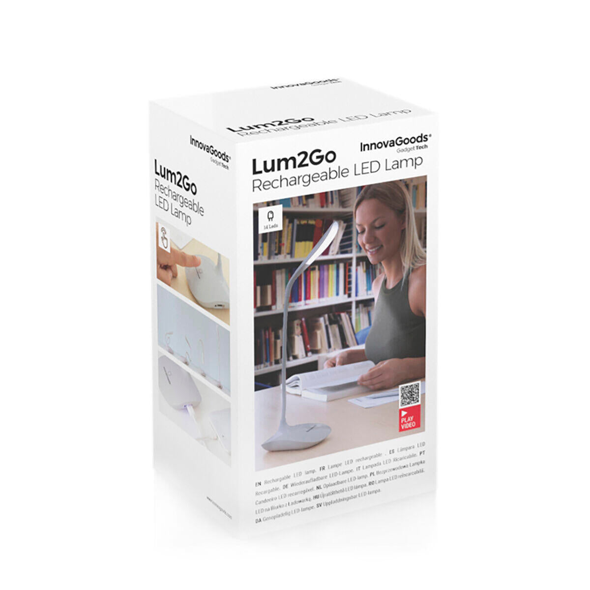 Lámpara LED de Mesa Recargable