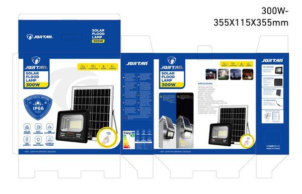 Foco LED 300W con Placa Solar
